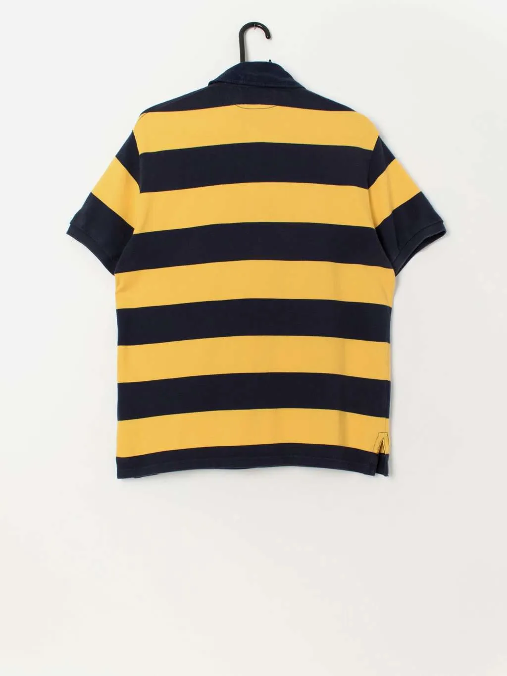 90s vintage Polo by Ralph Lauren 381 Bleecker St striped polo shirt – Medium / Large