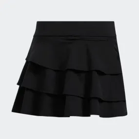 Adidas black ruffle girls skort 128 7-8yrs