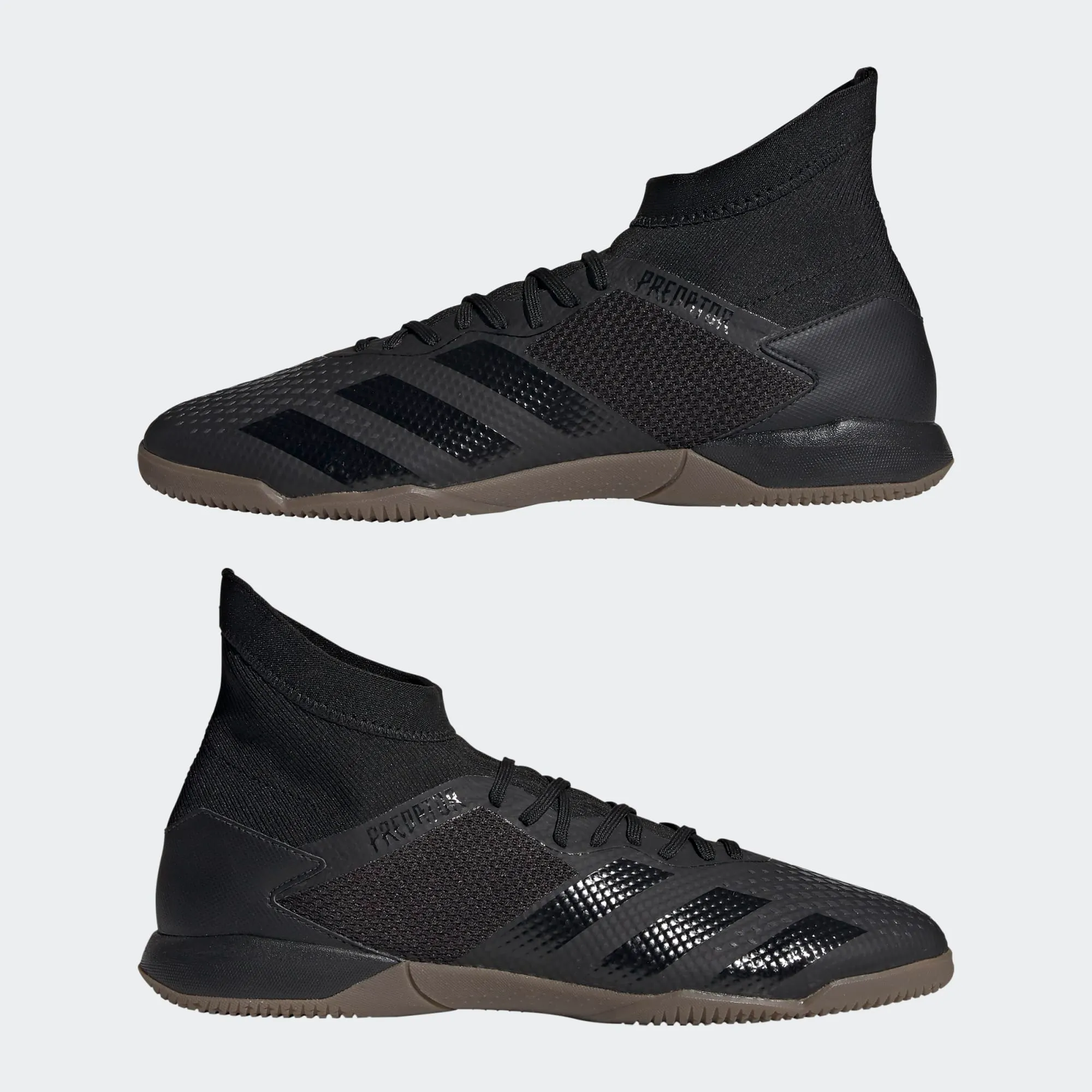 Adidas Men's Predator 20.3 Indoor Boots Cleats - Core Black / Dgh Solid Grey