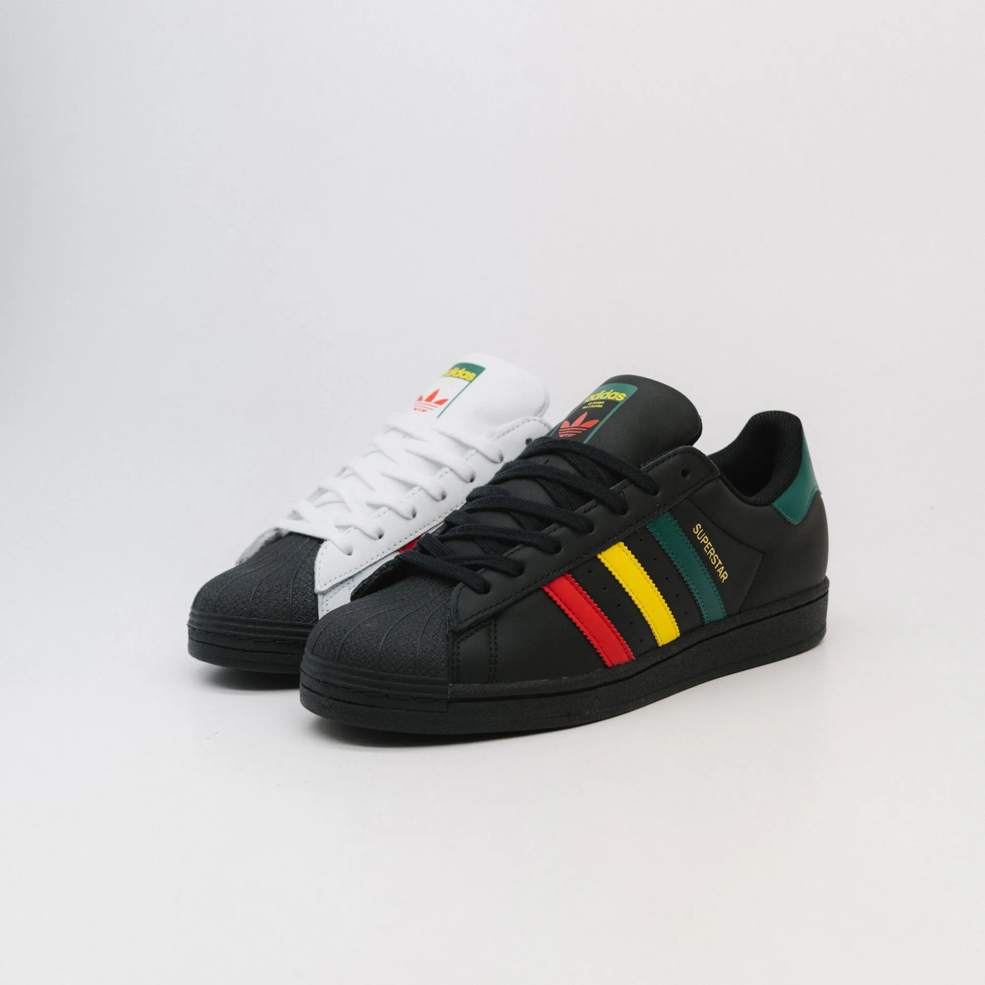 adidas Superstar White/Yellow/Collegiate Green IH3120