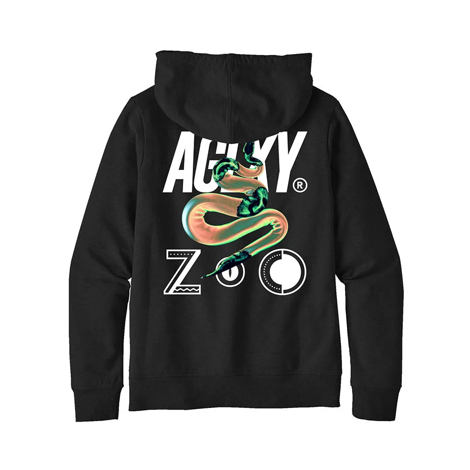 AGLXY x ZOO Snake Hoodie - Black