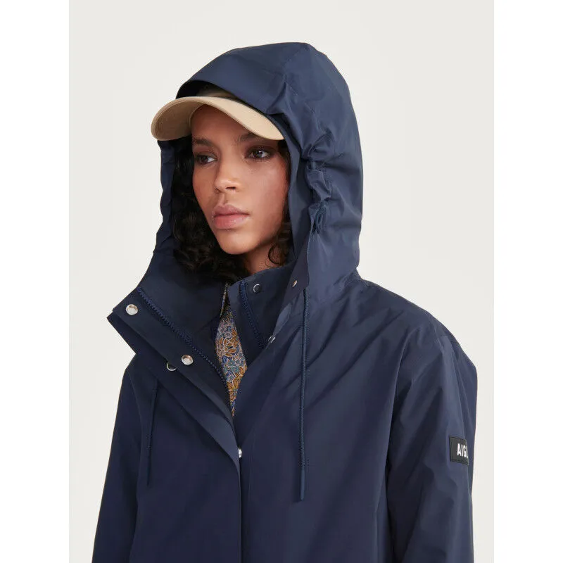 Aigle  MTD Long Hooded Parka - Parka - Donna