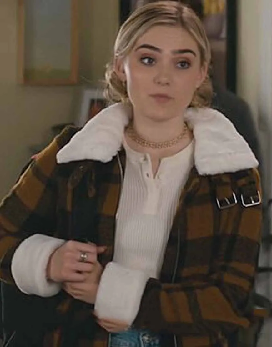 American Housewife Meg Donnelly Jacket | Taylor Otto Plaid Jacket