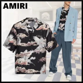 AMIRI  |Silk Street Style Shirts