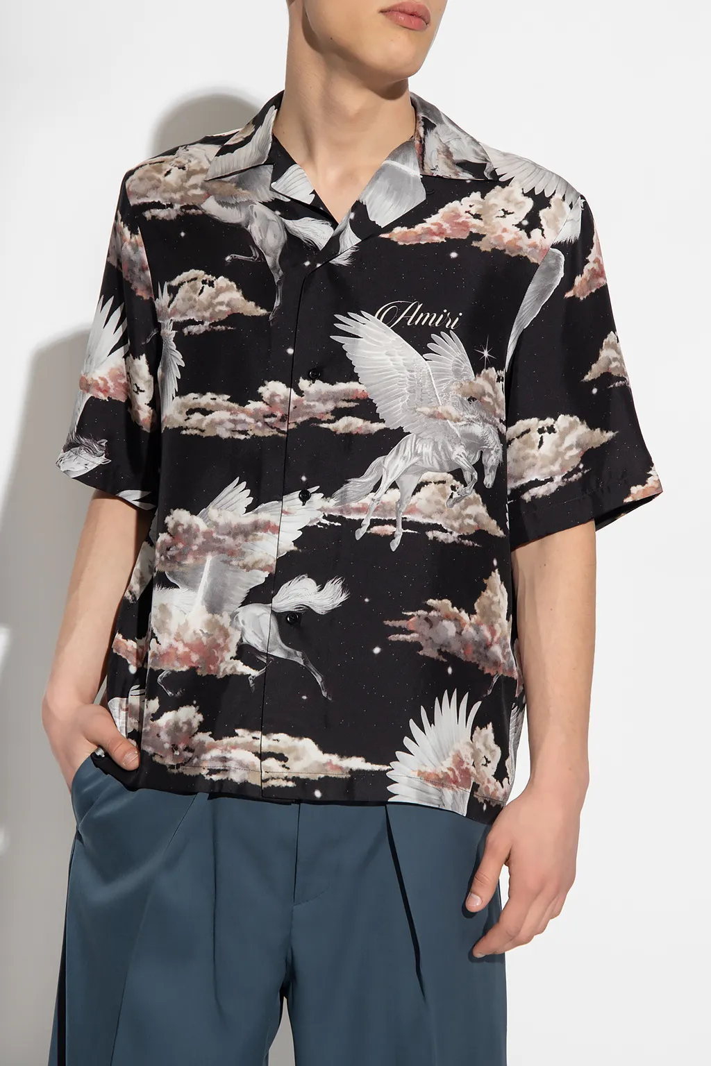 AMIRI  |Silk Street Style Shirts