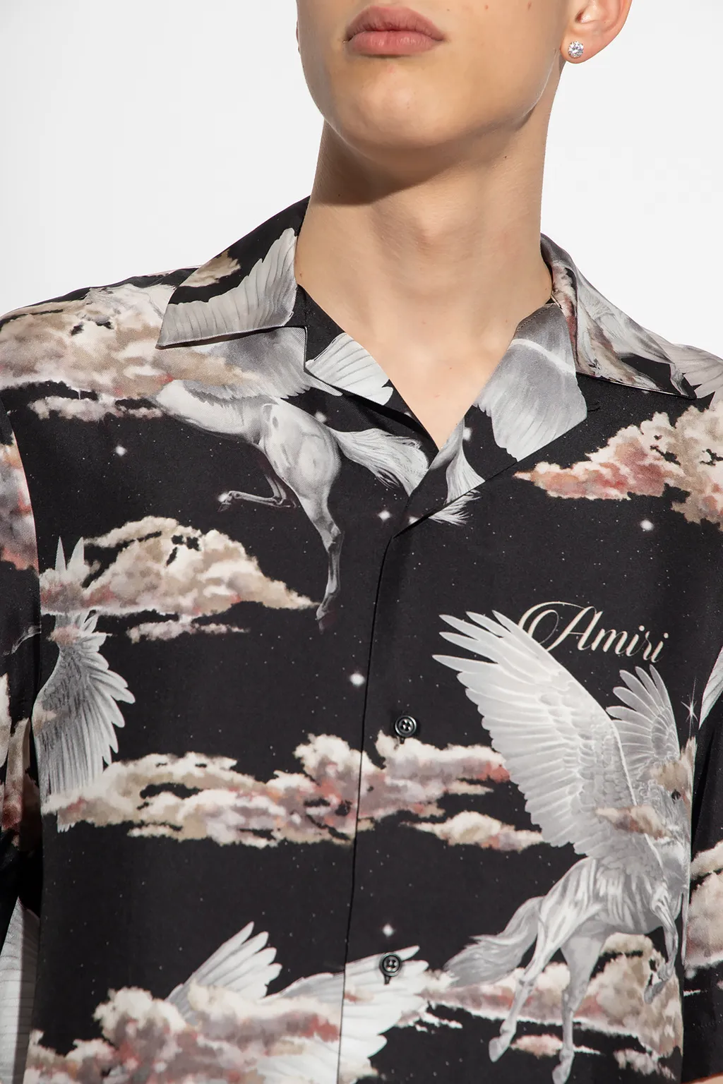 AMIRI  |Silk Street Style Shirts