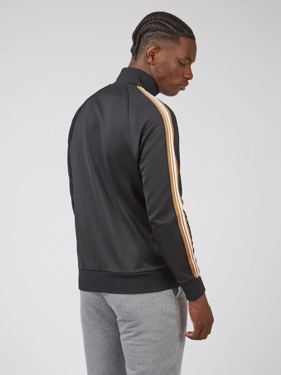 Ben Sherman House Tarped Track Jacket Black