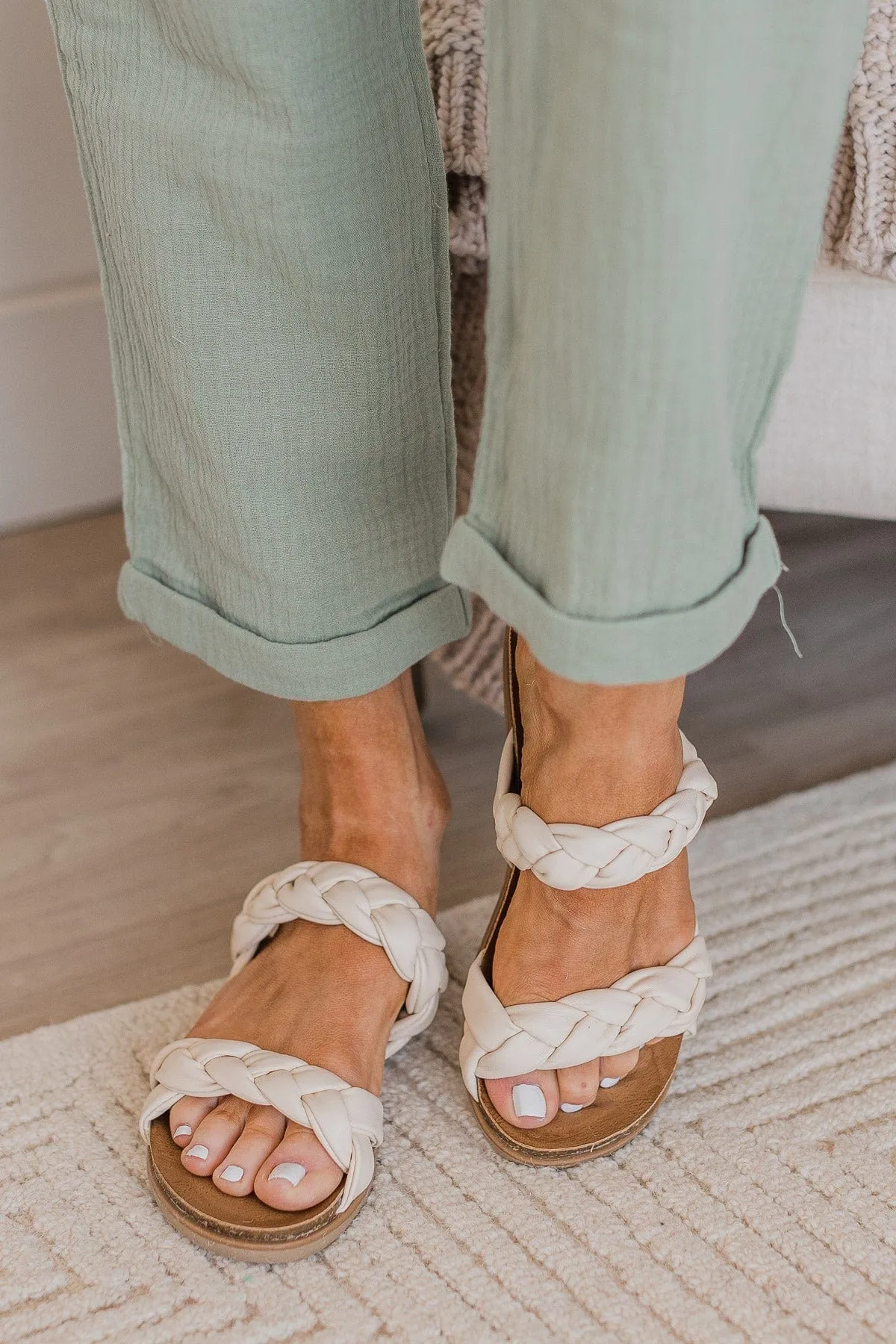 Blowfish Mariana Sandals- Soft Cloud Mandala