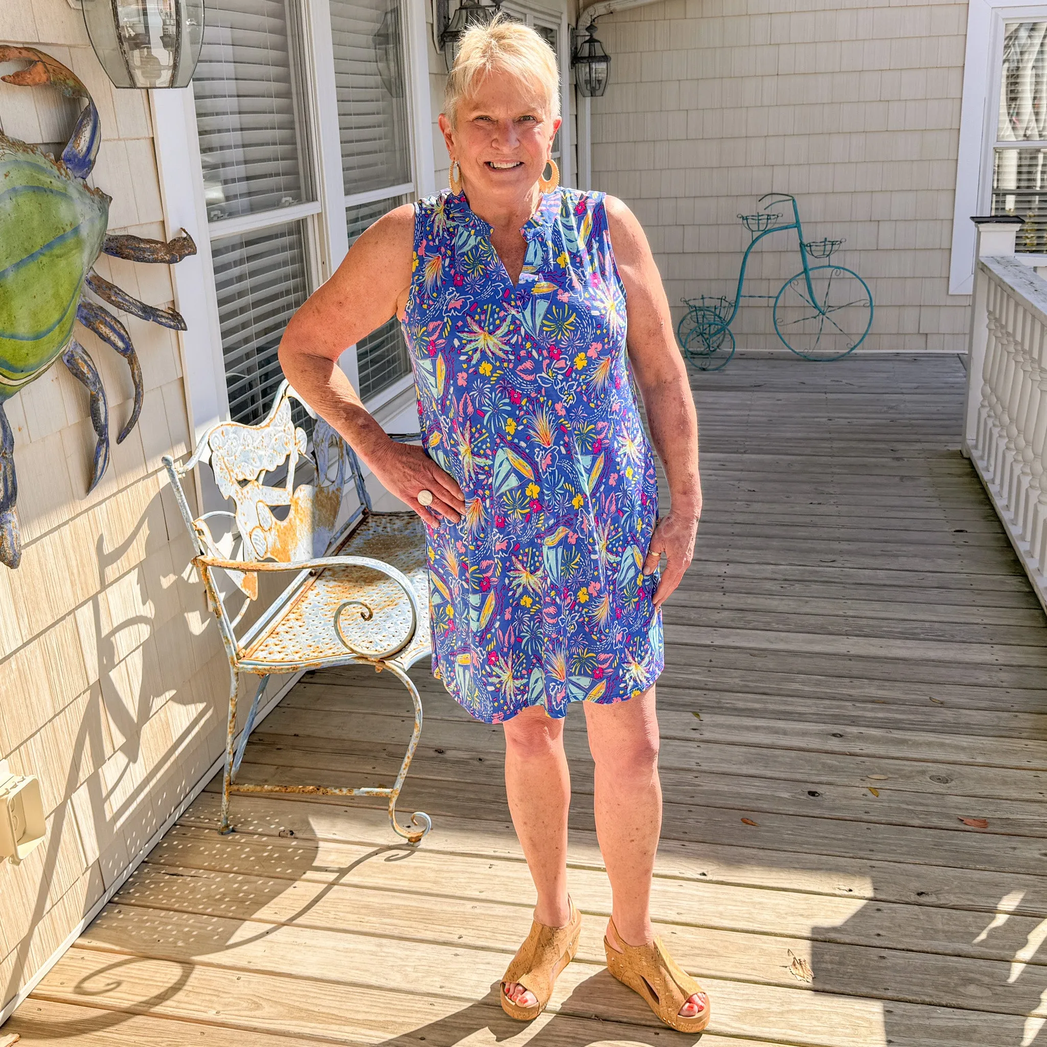 Boardwalk Skyline Tank Dress