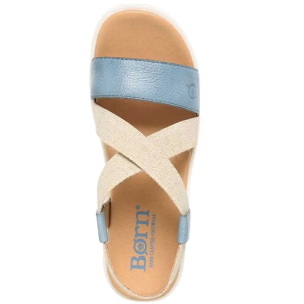 Born Kasady Sandal Blue Full Grain (Women's)