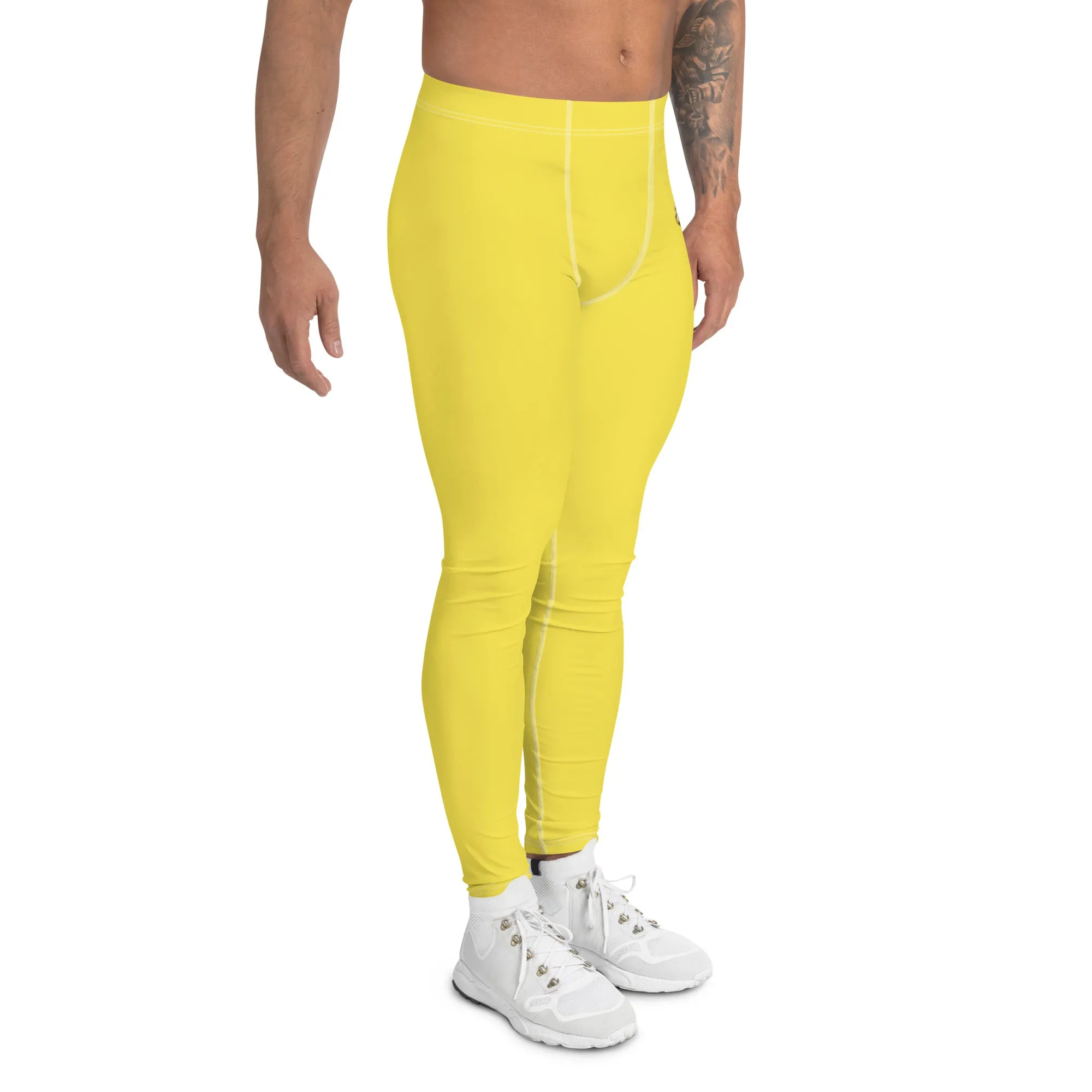 Boss-KING (yellow) Men's Leggings