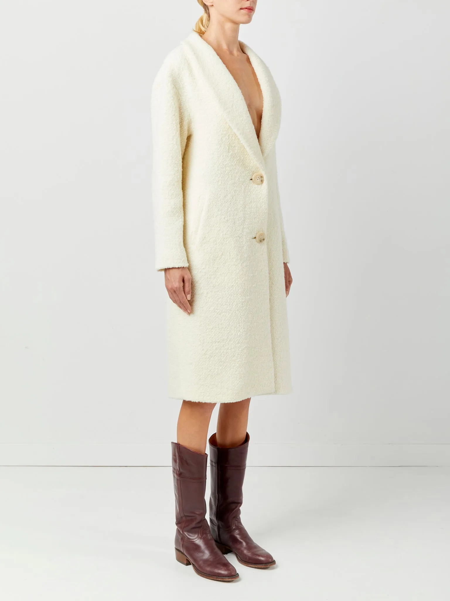 Boucle Sweater Coat