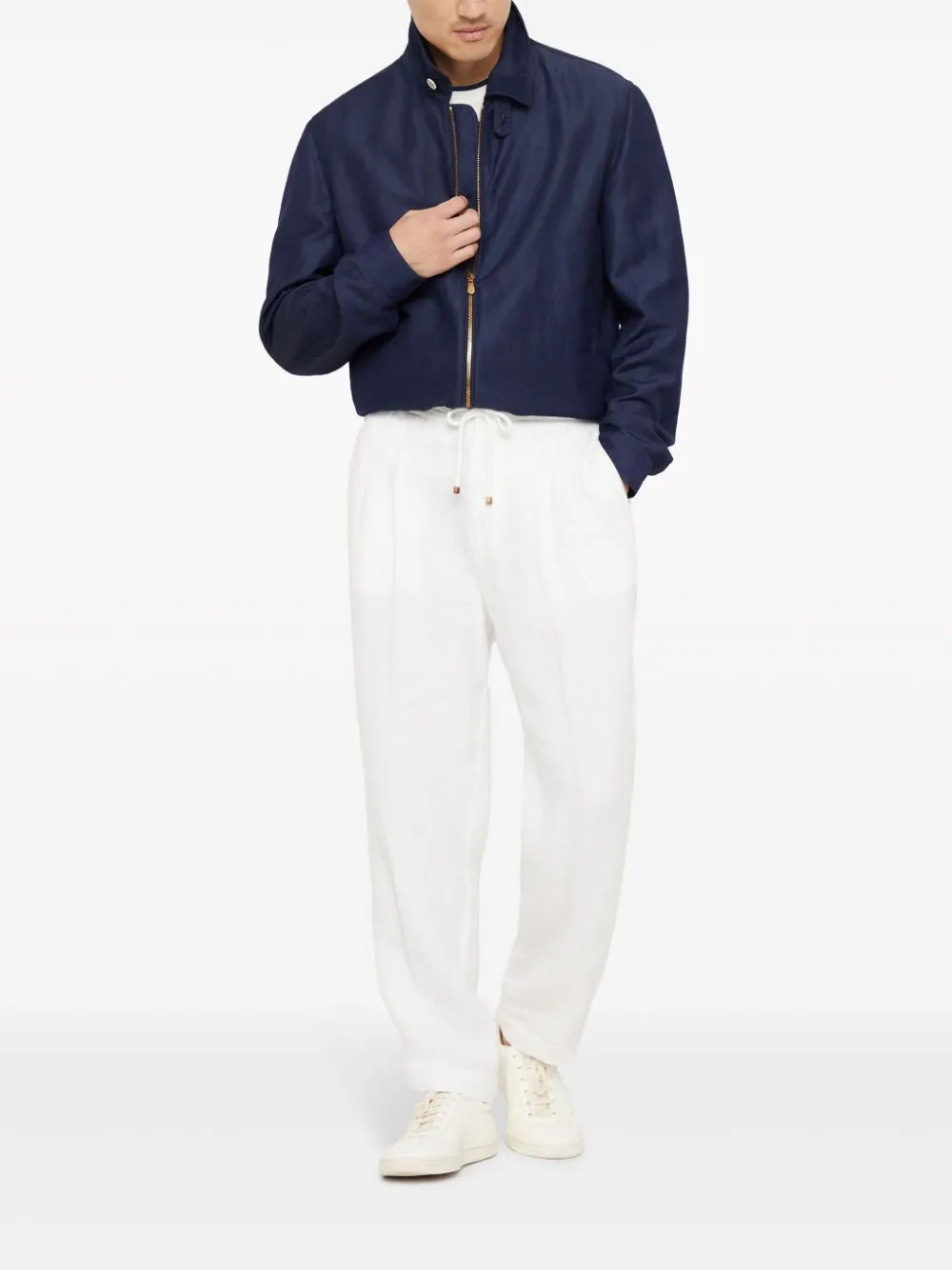 Brunello Cucinelli Trousers White