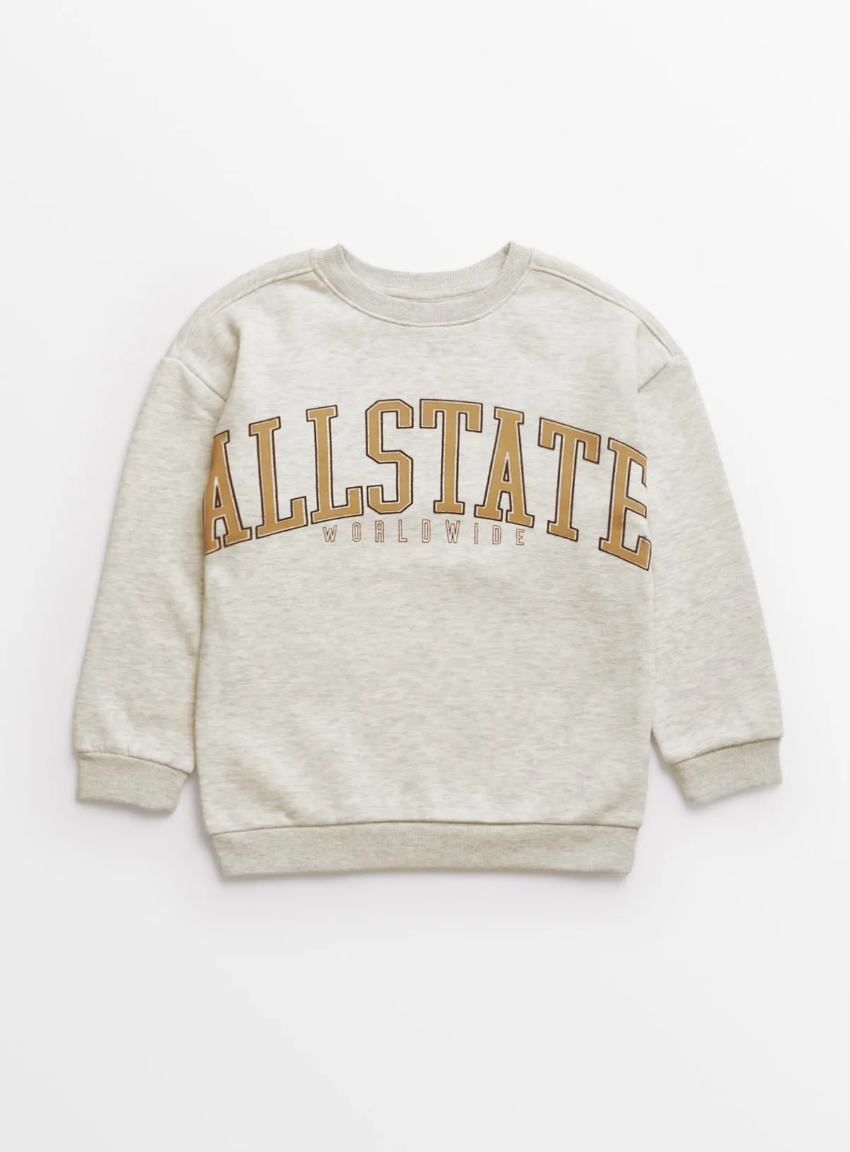 Buy Grey Varsity Slogan Sweatshirt 11 years | Jumpers and hoodies | Tu