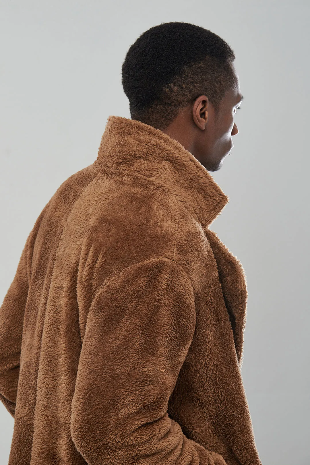 Camel Teddy Coat