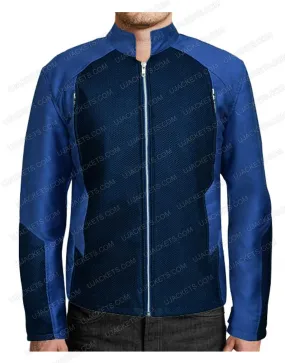 Captain America The Winter Soldier Steve Rogers Blue Jacket - UJackets