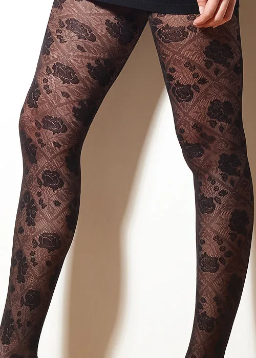 Charnos Floral Opaque Tights ()