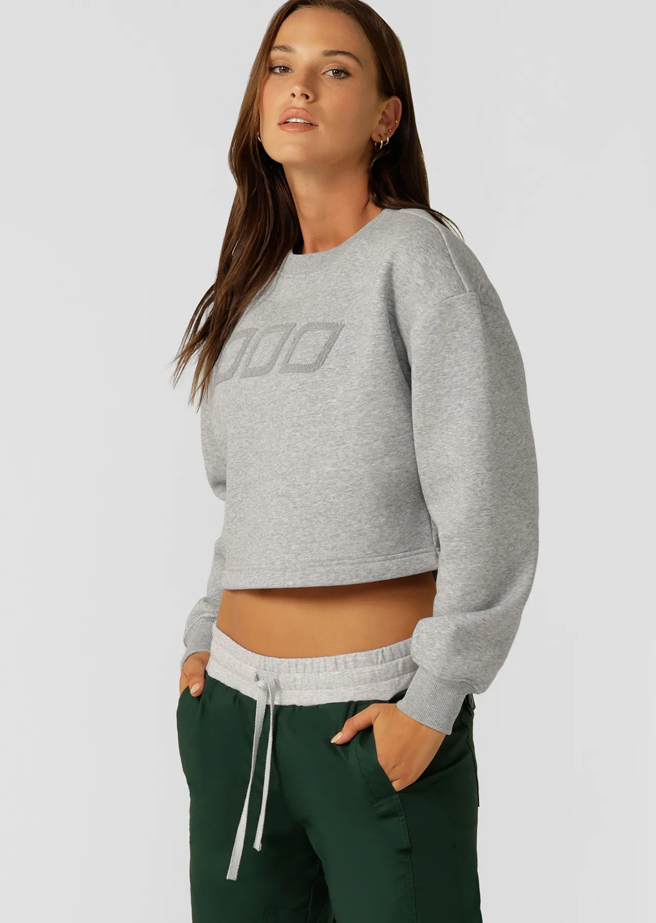 Classic Cropped Sweat | Jackets, Hoodies and Sweats | Lorna Jane Australia