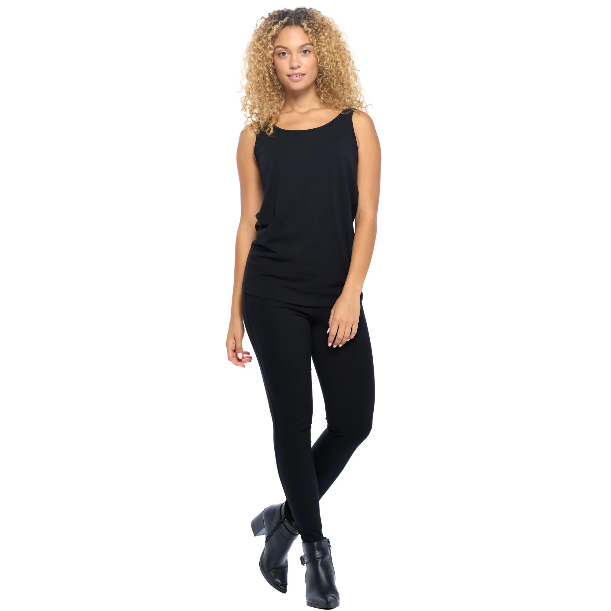 Crop Legging | Black