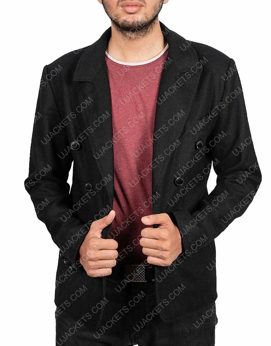 Crowley Good Omens Black Jacket - David Tennant Jacket