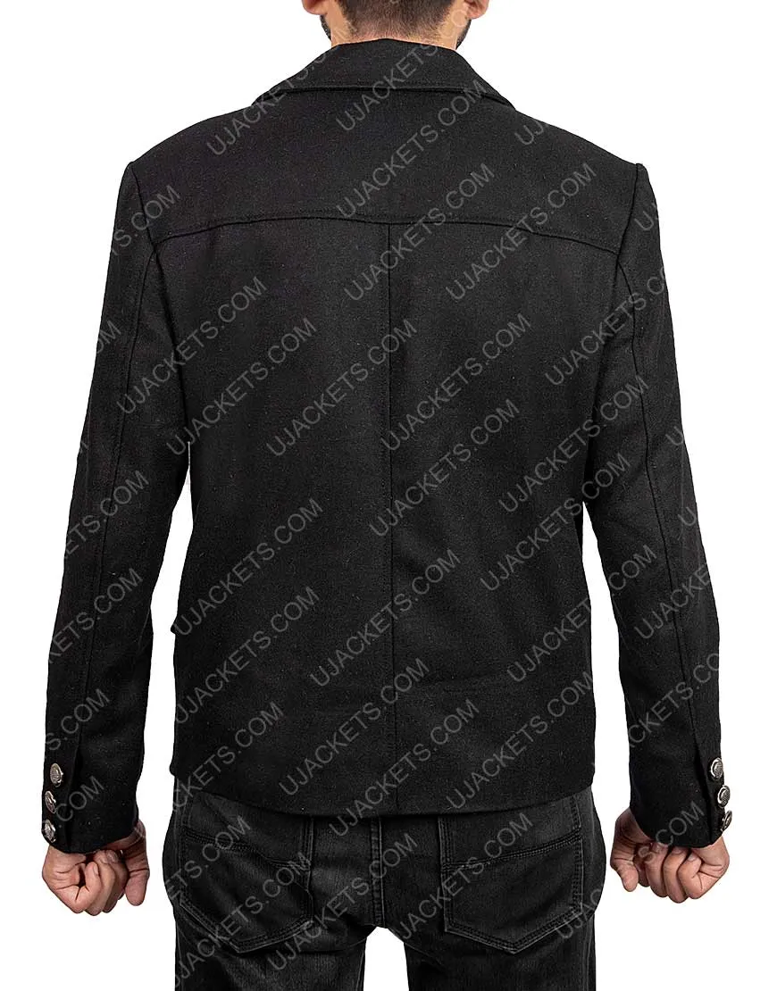 Crowley Good Omens Black Jacket - David Tennant Jacket