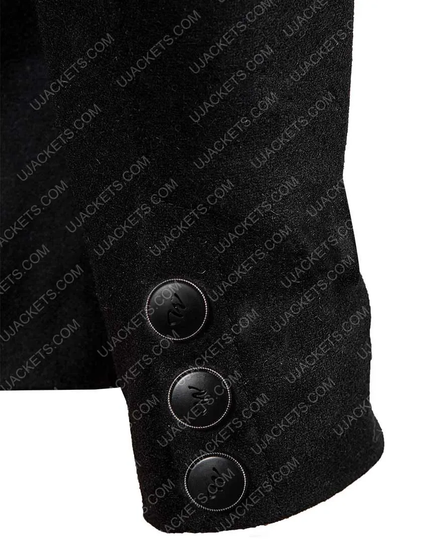 Crowley Good Omens Black Jacket - David Tennant Jacket