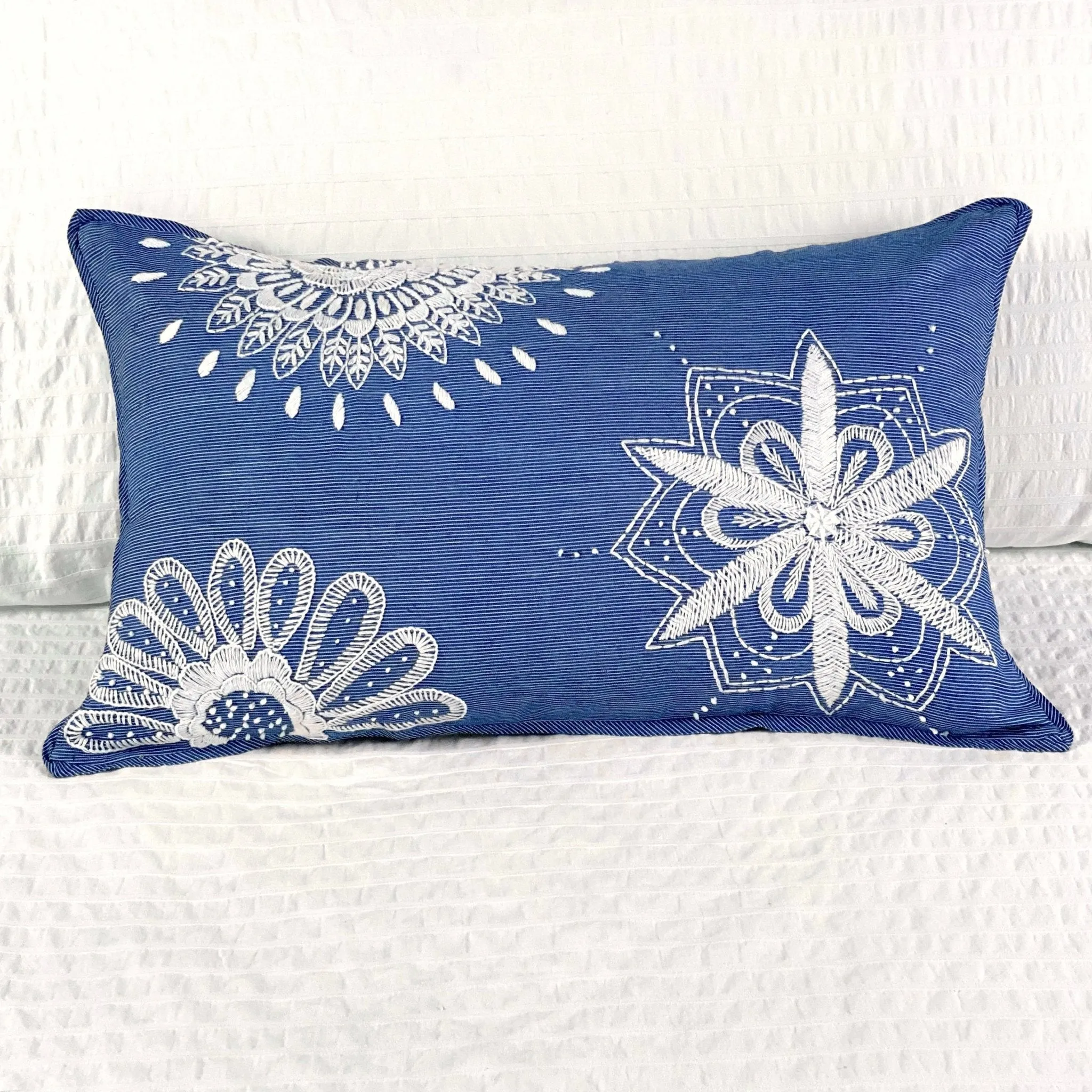 Dahlia Floral Pillow Covers