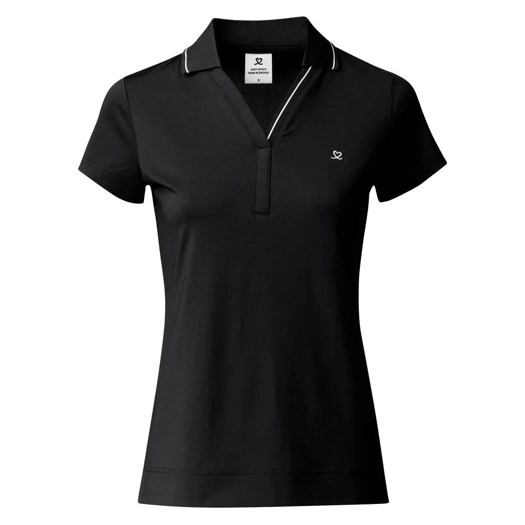 Daily Sports Polo Cap Sleeve Indra Black