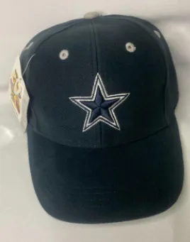 Dallas Cowboys NFL Team Apparel - Youth Size Run Navy Adjustable Hat