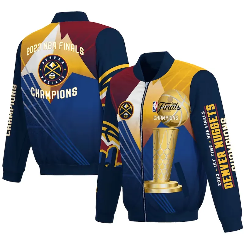 Denver Nuggets Bomber Jacket - William Jacket