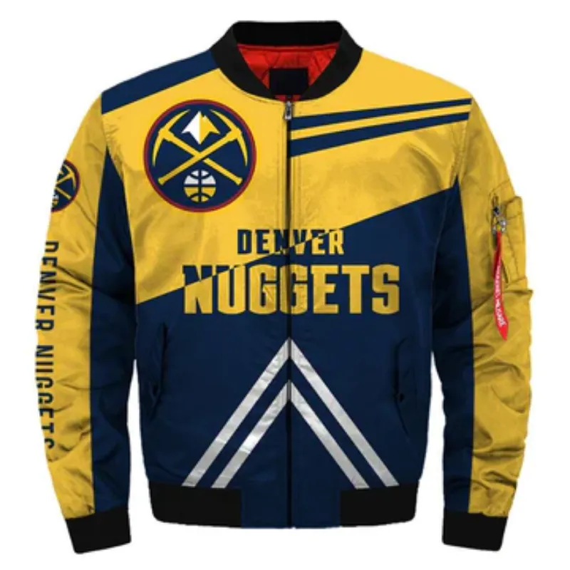 Denver Nuggets Bomber Jacket - William Jacket