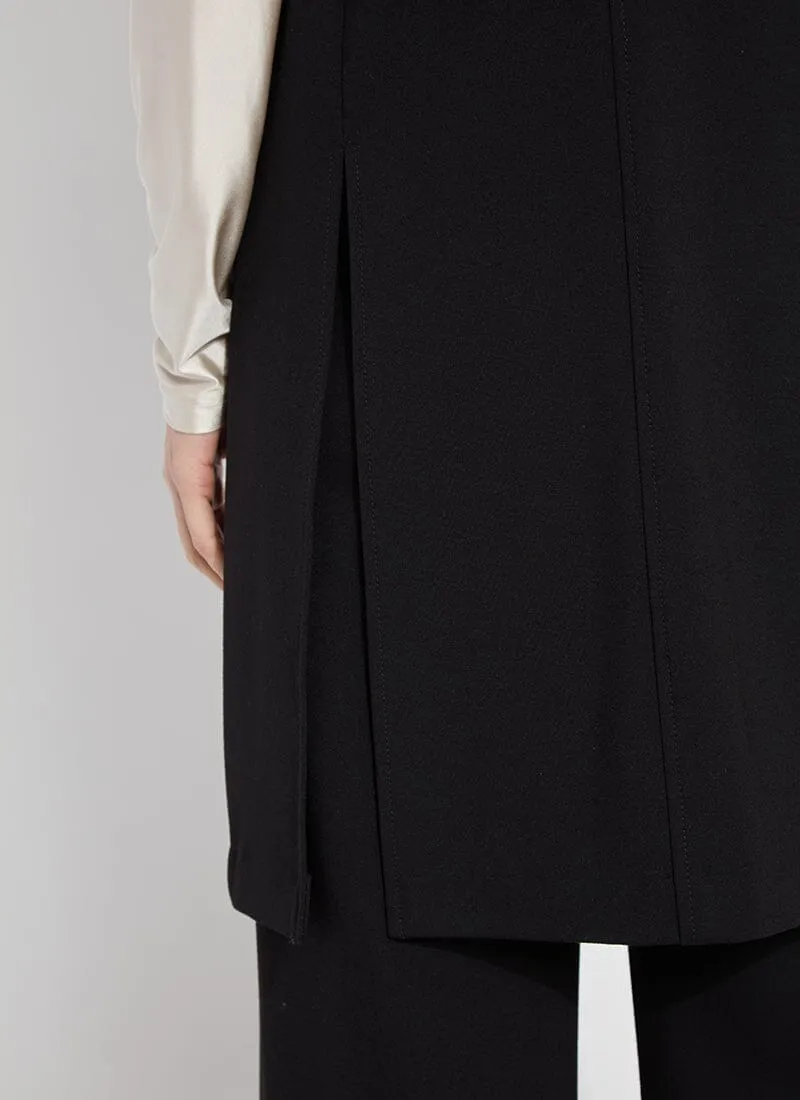 Denver Ponte Sleeveless Coat