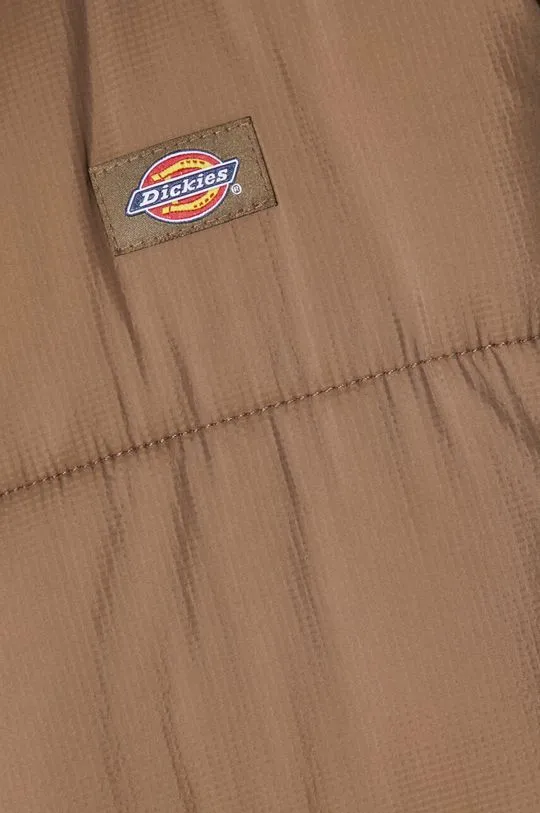 Dickies jacket Waldenburg men's brown color DK0A4XP2