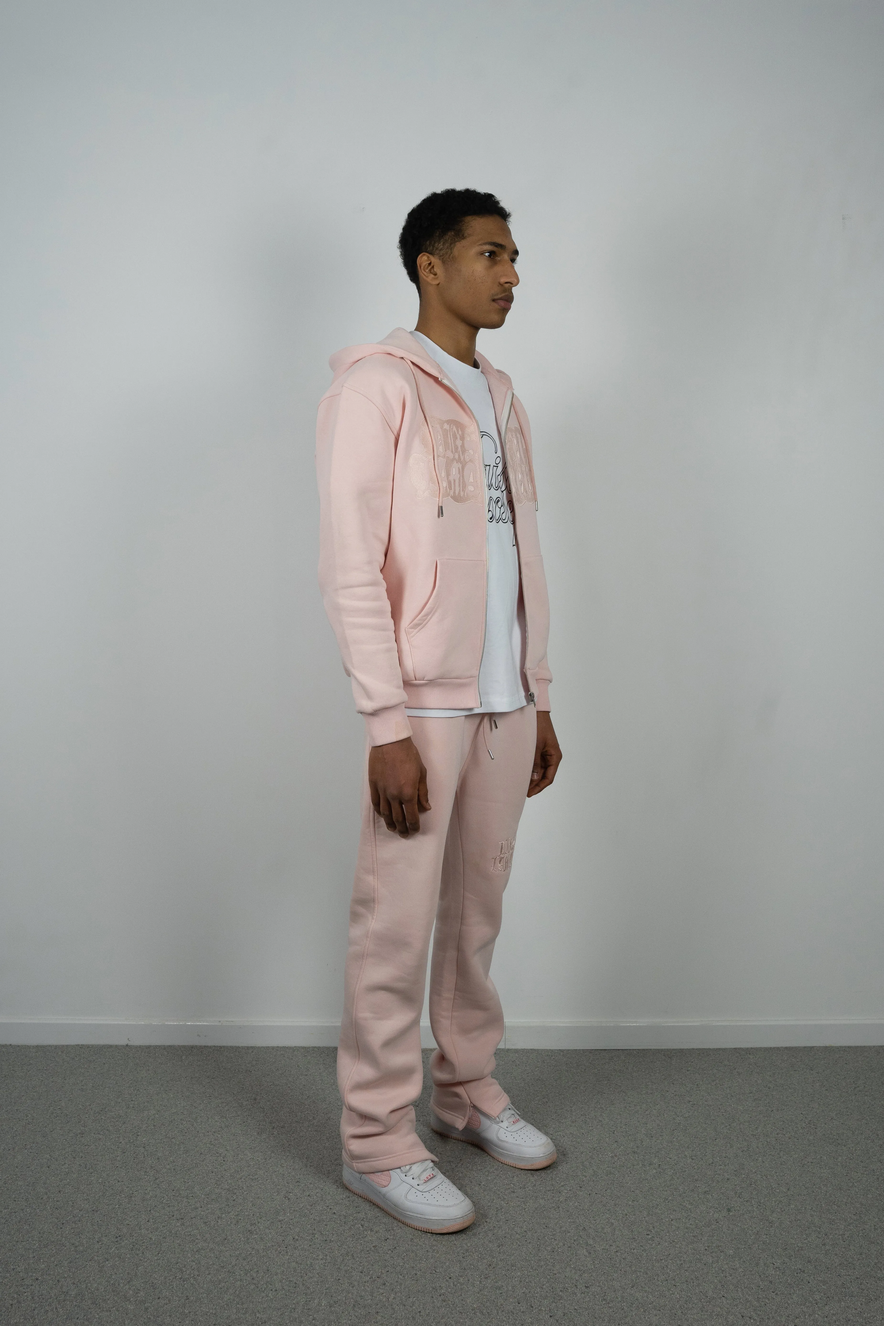 Dix-Sept La Marque Baby Pink Zip up