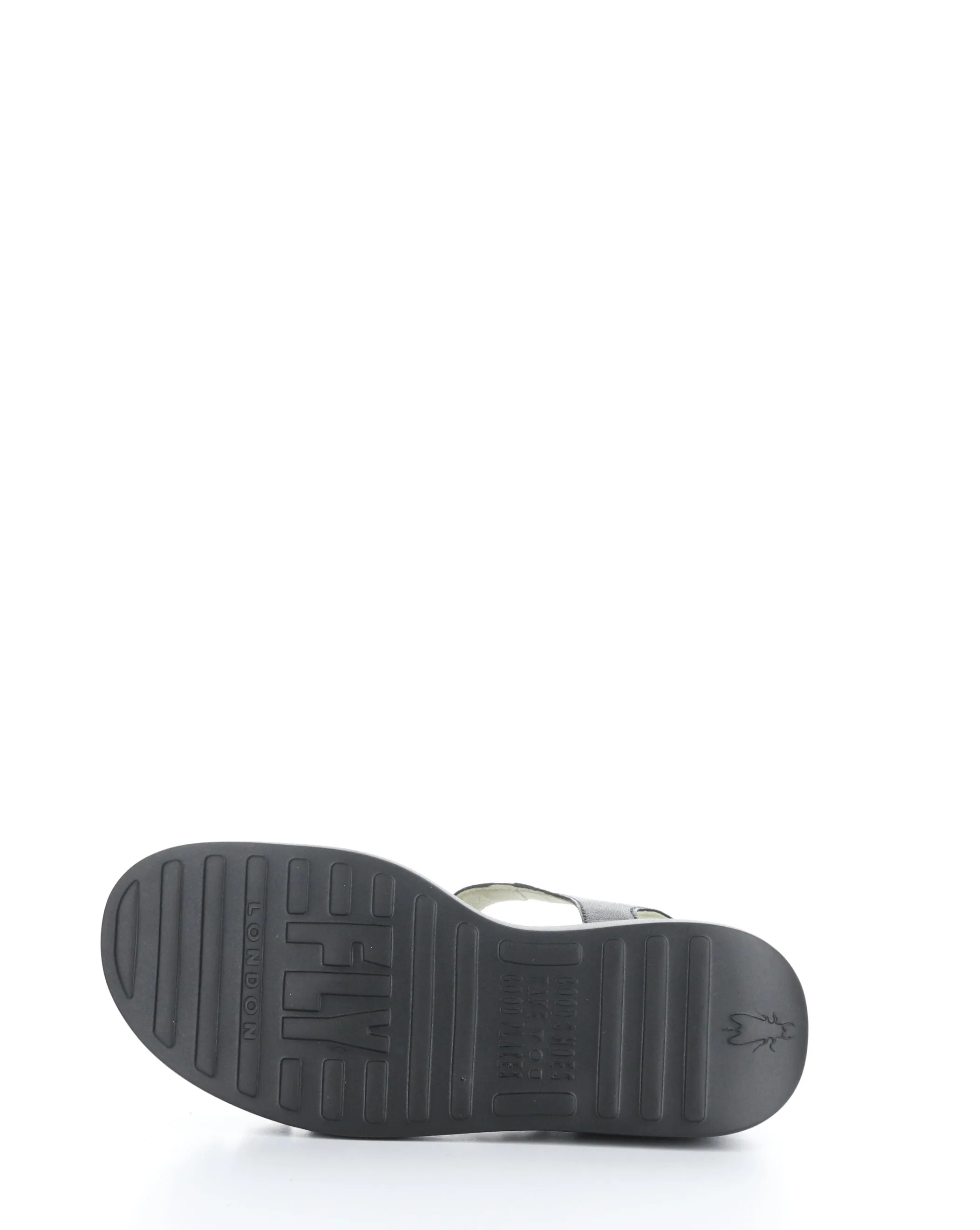 DUMA955FLY 000 BLACK Round Toe Sandals