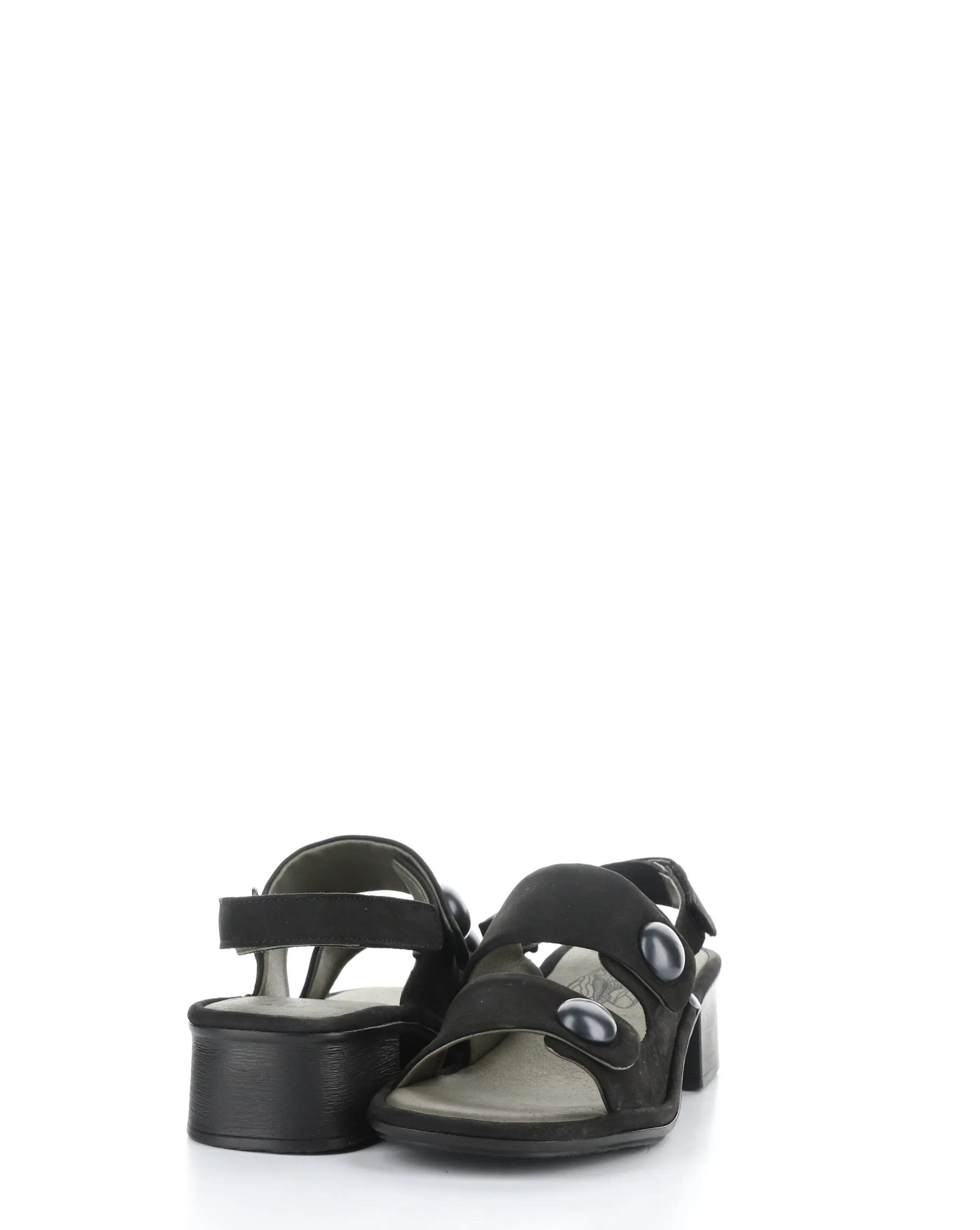 EBLA489FLY 000 BLACK Velcro Sandals