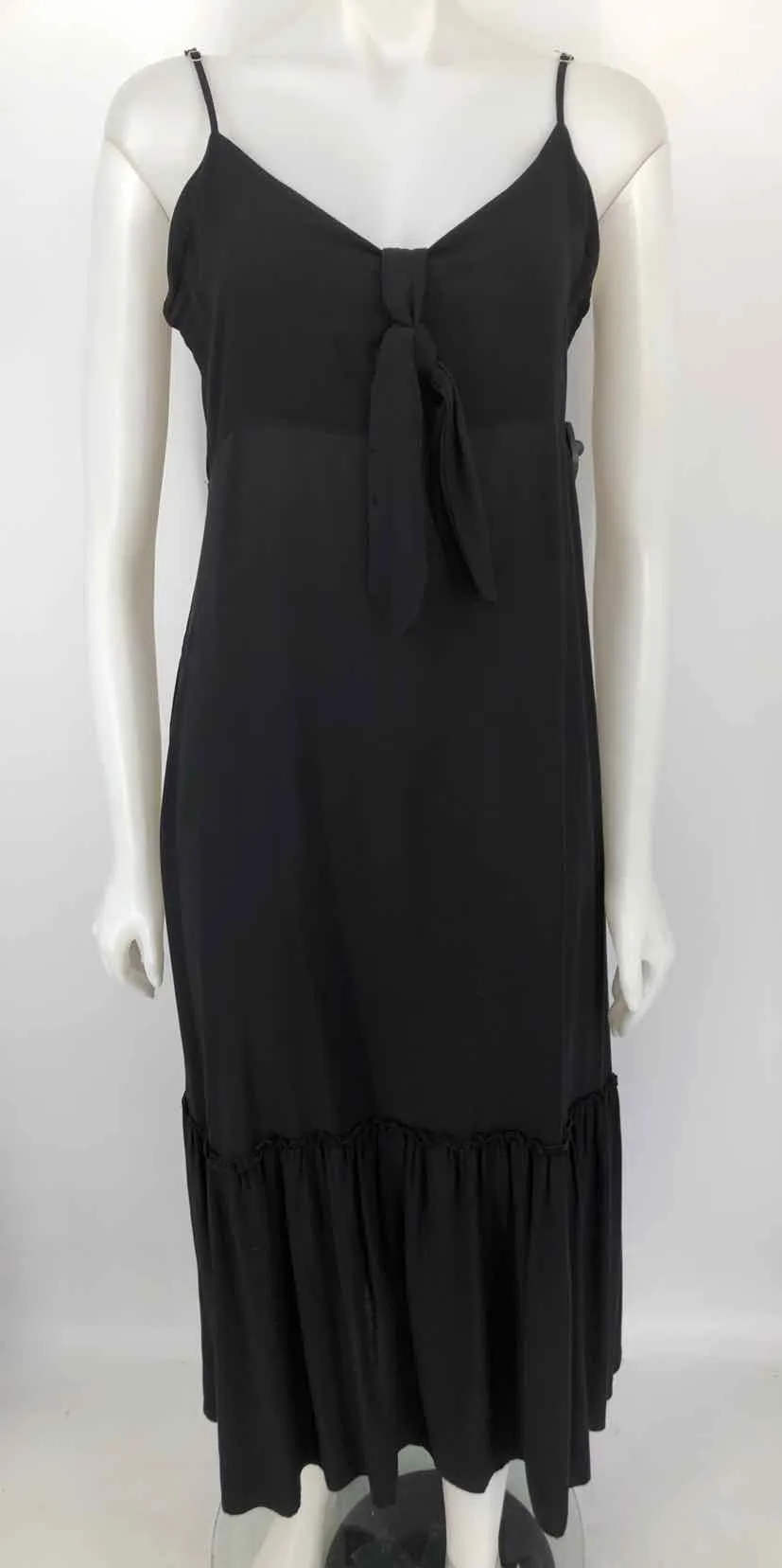 ELAN Black Maxi Length Size SMALL (S) Dress