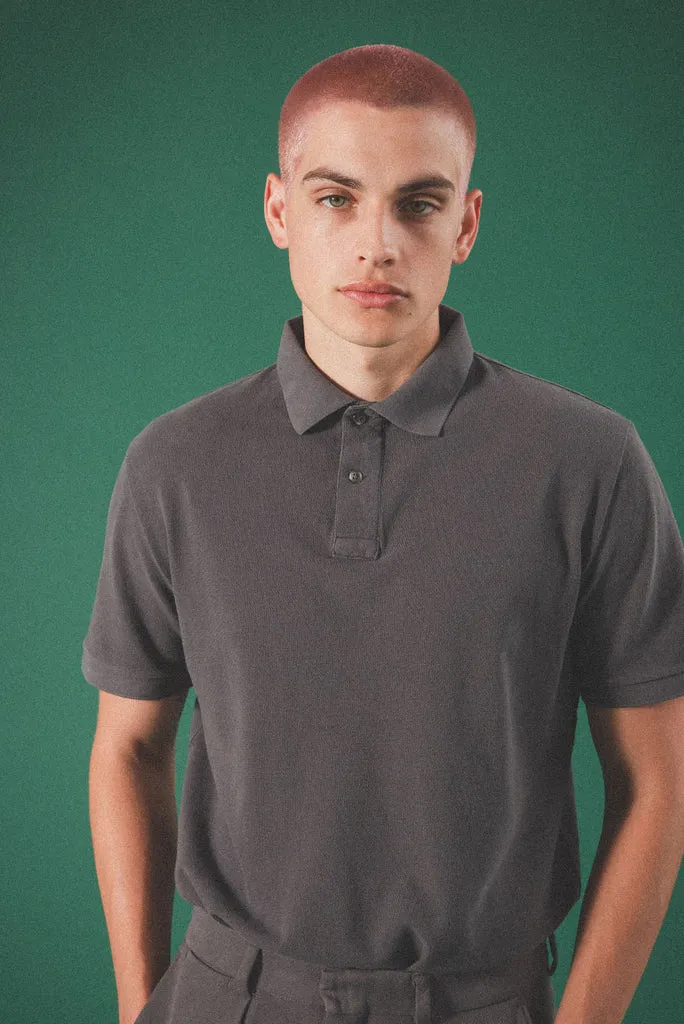 Elwood WASHED POLO - Vintage Grey