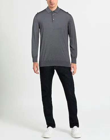 Ermenegildo Zegna  |Cashmere Silk Long Sleeves Plain Oversized Luxury