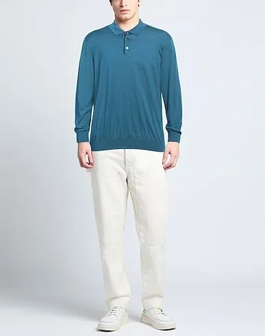 Ermenegildo Zegna  |Cashmere Silk Long Sleeves Plain Oversized Luxury