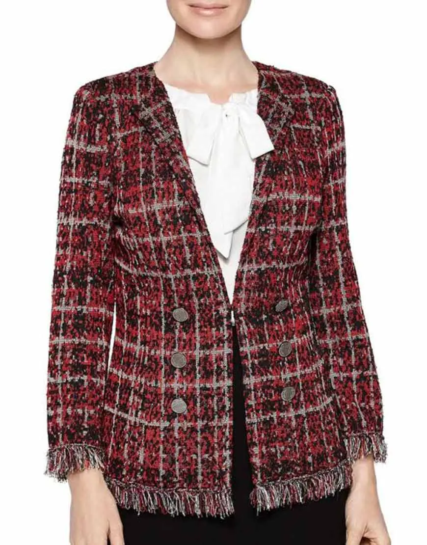 Filthy Rich Deneen Tyler Plaid Jacket | Norah Ellington Jacket | Ujackets