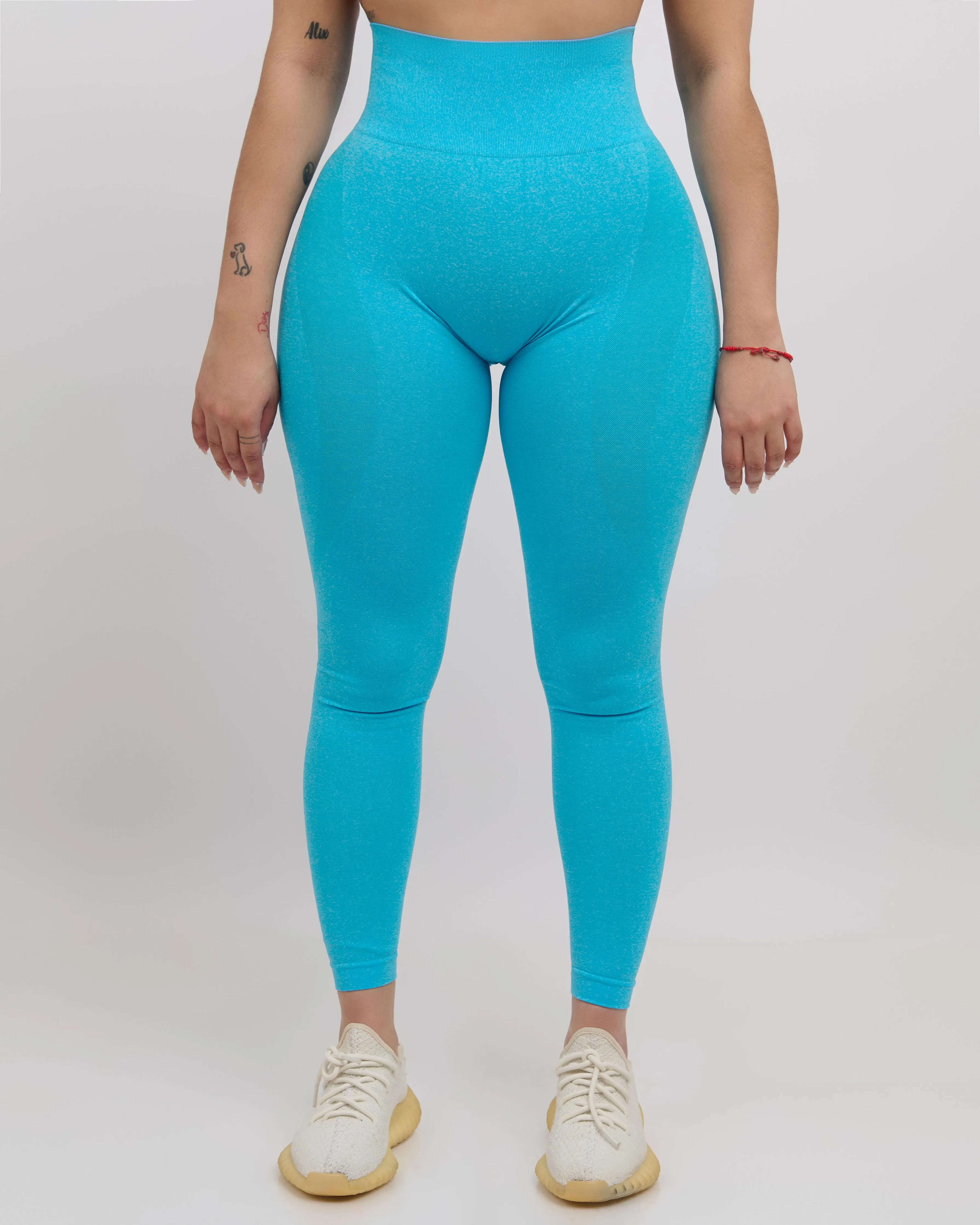 Fiorela Curve Leggings - Aqua