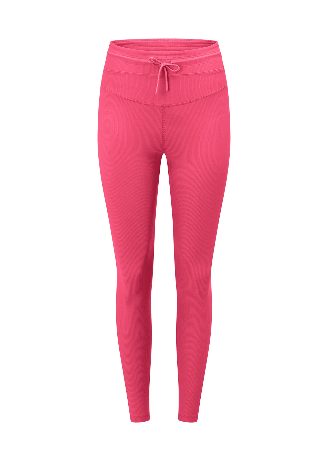 Flaunt It Rib Ankle Biter Leggings | Pink | Tights and Leggings | Lorna Jane New Zealand