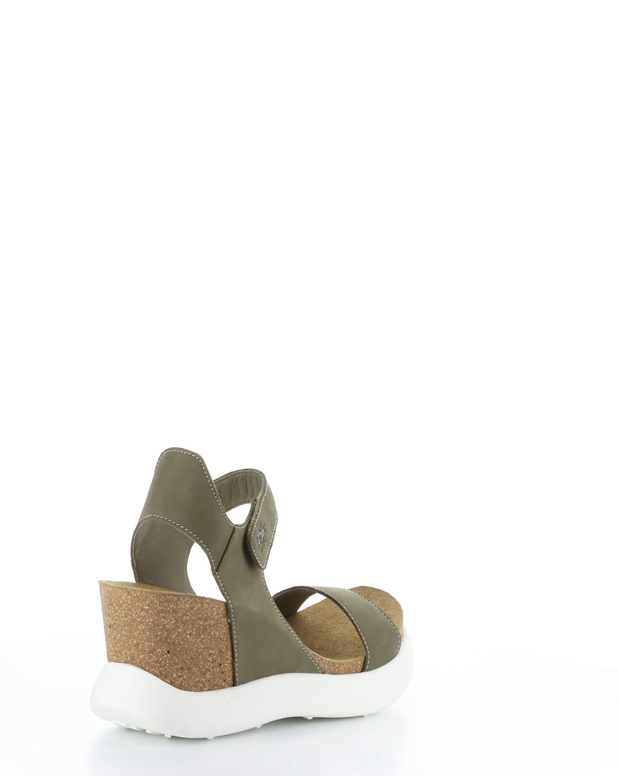 GOGO967FLY 002 KHAKI Velcro Sandals