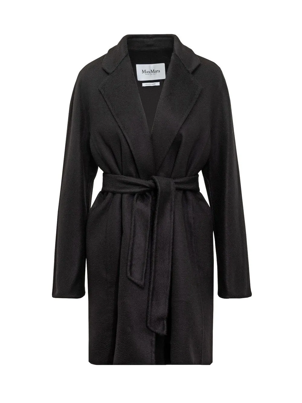 Harold Coat with Belt Closure