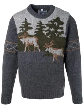 Heavyweight Wool Blend Moose Sweater SW2226