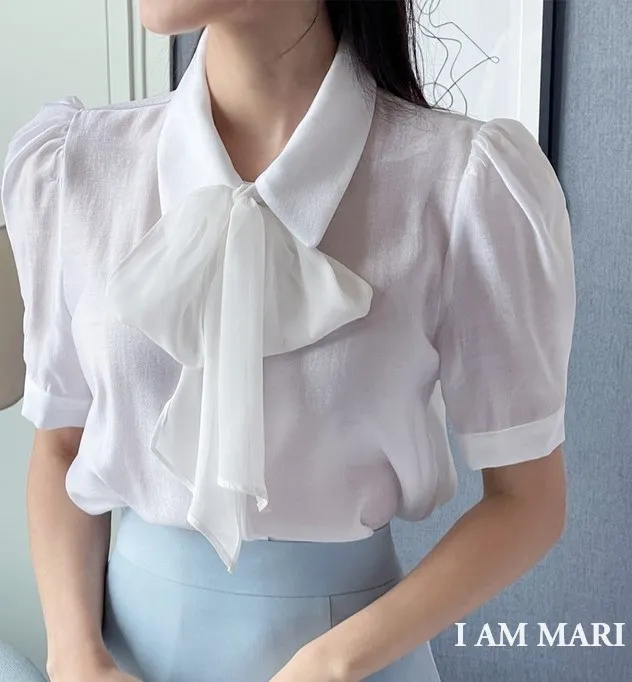 I AM MARI  |Short Sleeves Shirts & Blouses