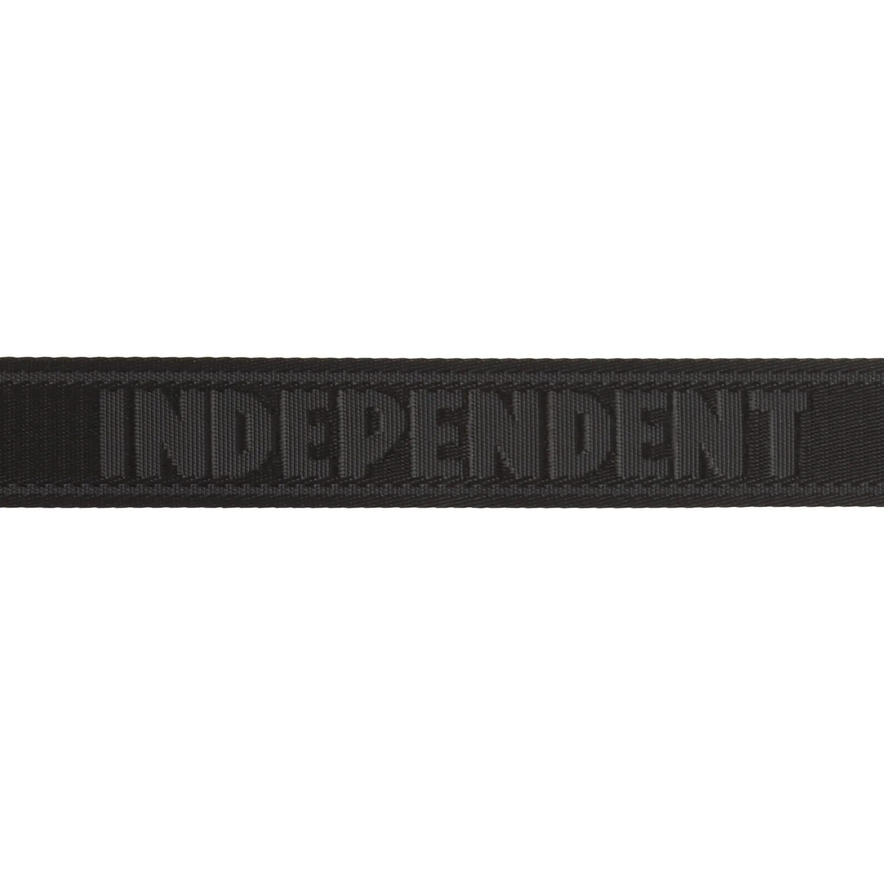 Independent Bar Repeat Web Belt Black