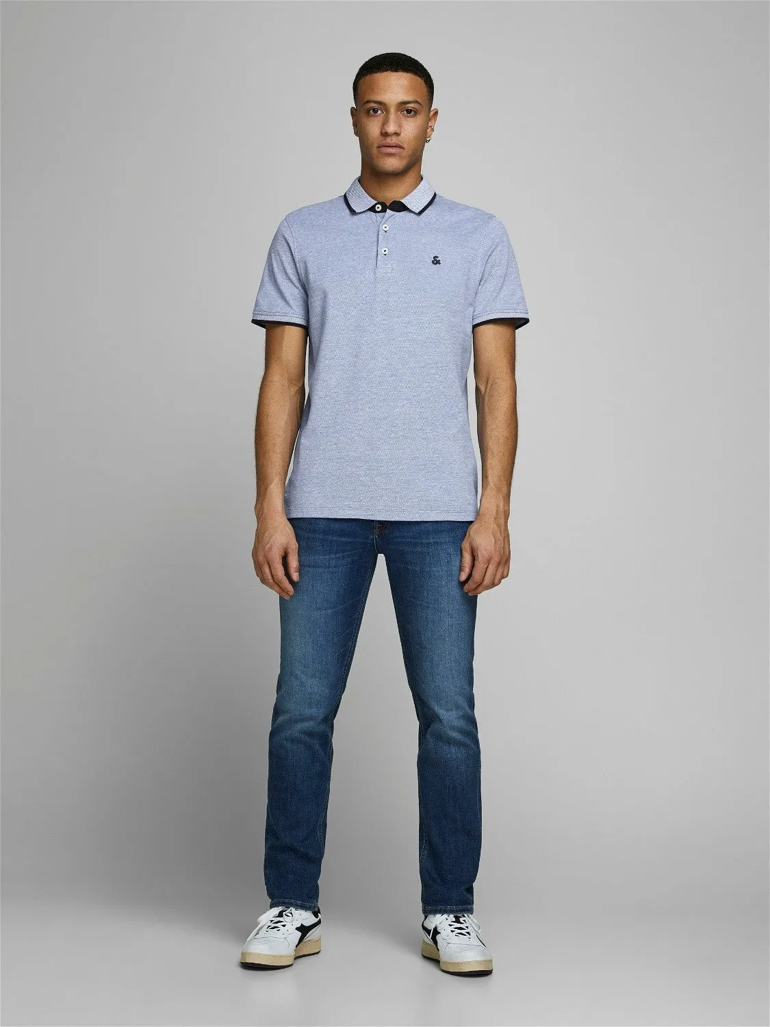 Jack & Jones 'Paulos' Pique Polo T-Shirt