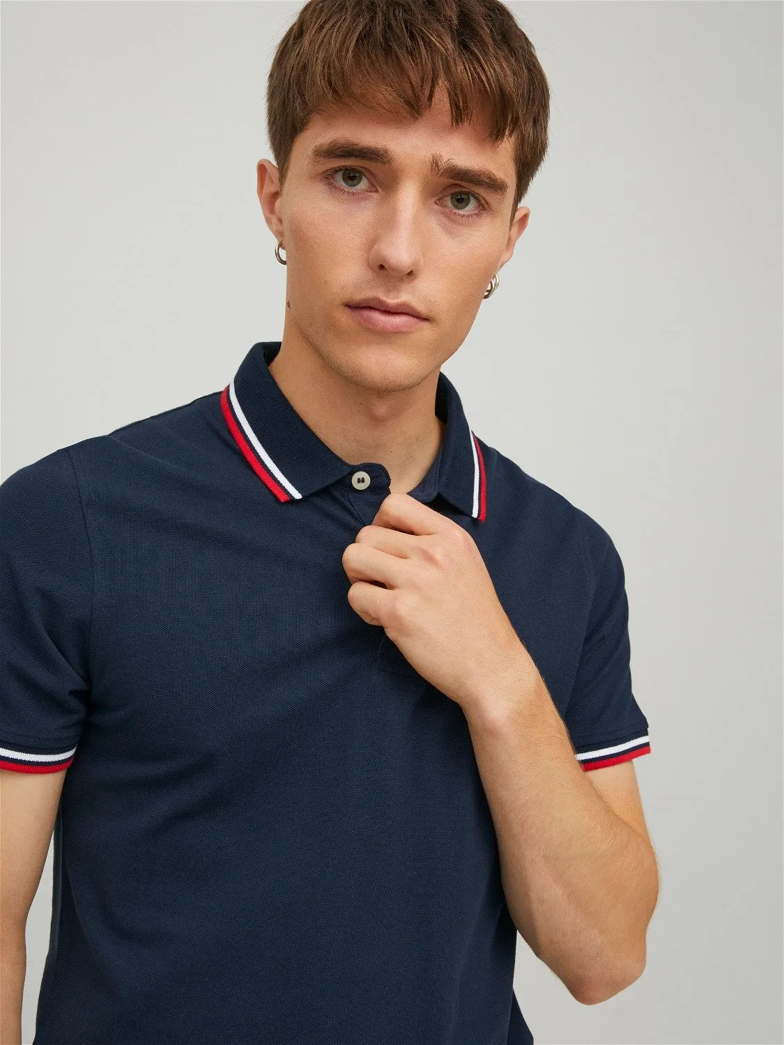 Jack & Jones 'Paulos' Pique Polo T-Shirt